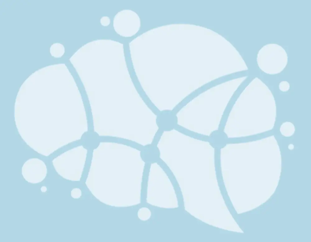 A white graphic with a cloud and moon integrated into a brain shape as the logo for Massachusetts licensed ADHD and anxiety therapist Alicia.